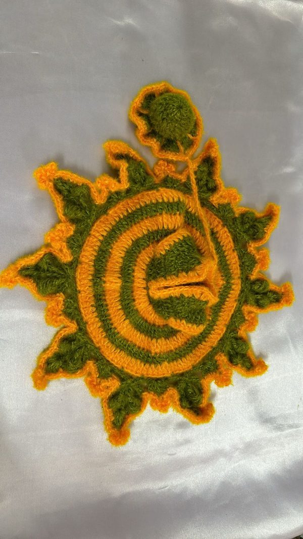 Yellow and Parrot Color Woolen Laddu Gopal Ji Dresses