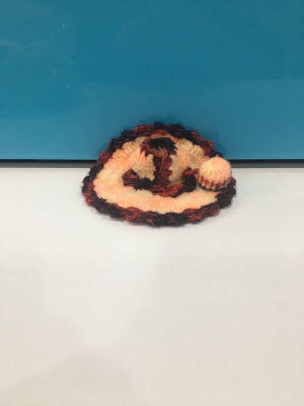 Coffee and Cream Woolen Winter Laddu Gopal ji Dresses