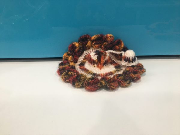 Brown Color Woolen Winter Laddu Gopal ji Dresses