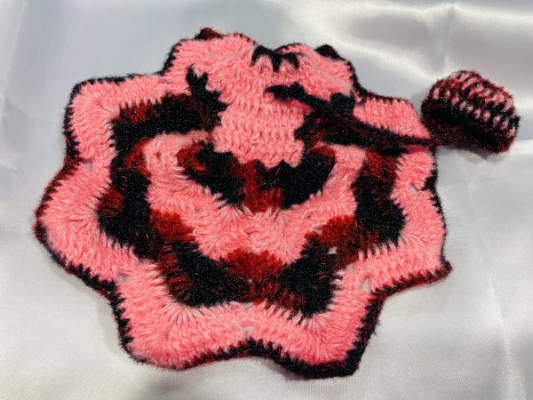 Pink and Brown Woolen Winter Laddu Gopal Ji Dresses